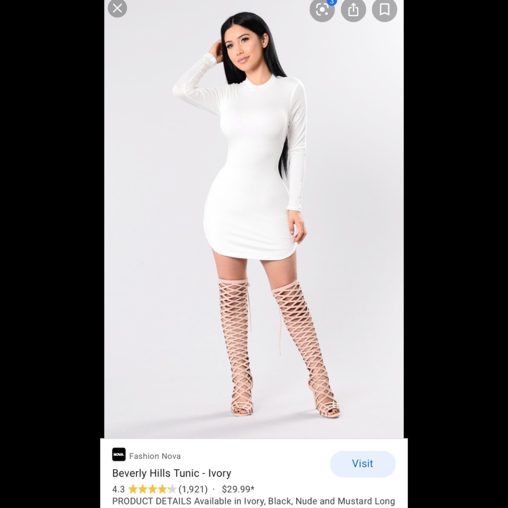 Beverly Hills Tunic Fashion Nova